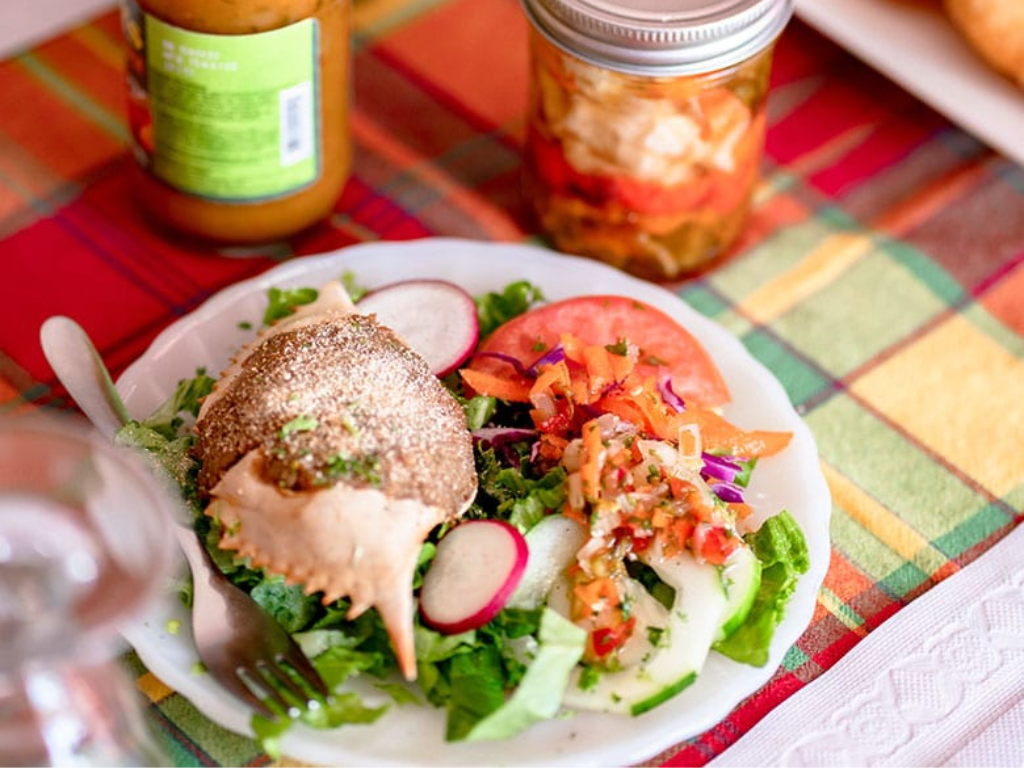 Saint Martin Stuffed Crab Backs