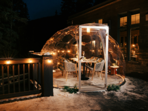 Emerald Lake Lodge New Emerald Dome Dining