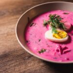 Lithuanian pink soup festival