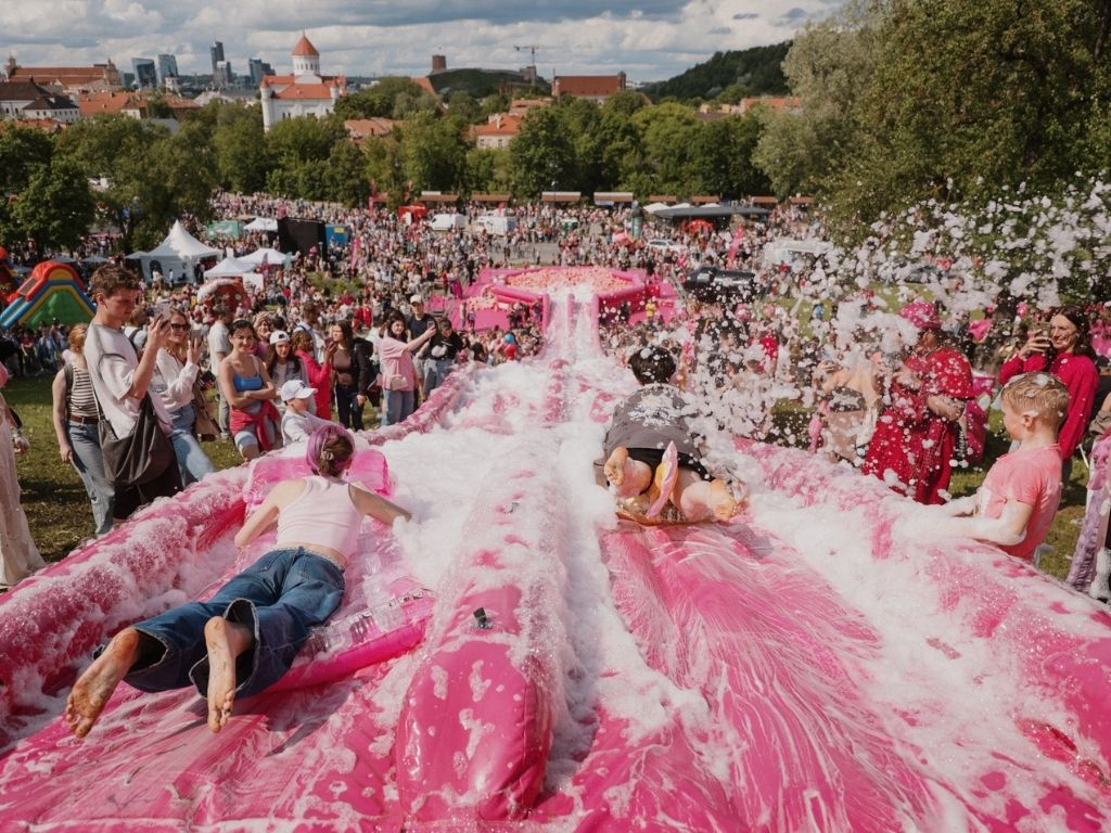 Vinius pink soup festival
