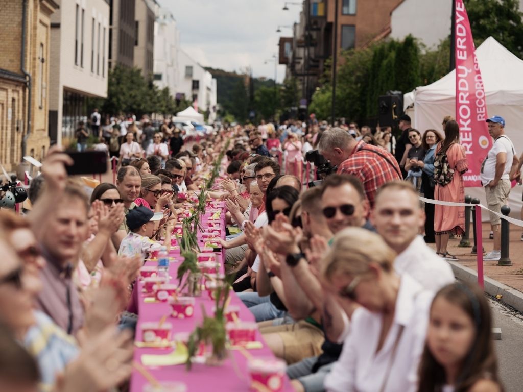 Vinius pink soup festival