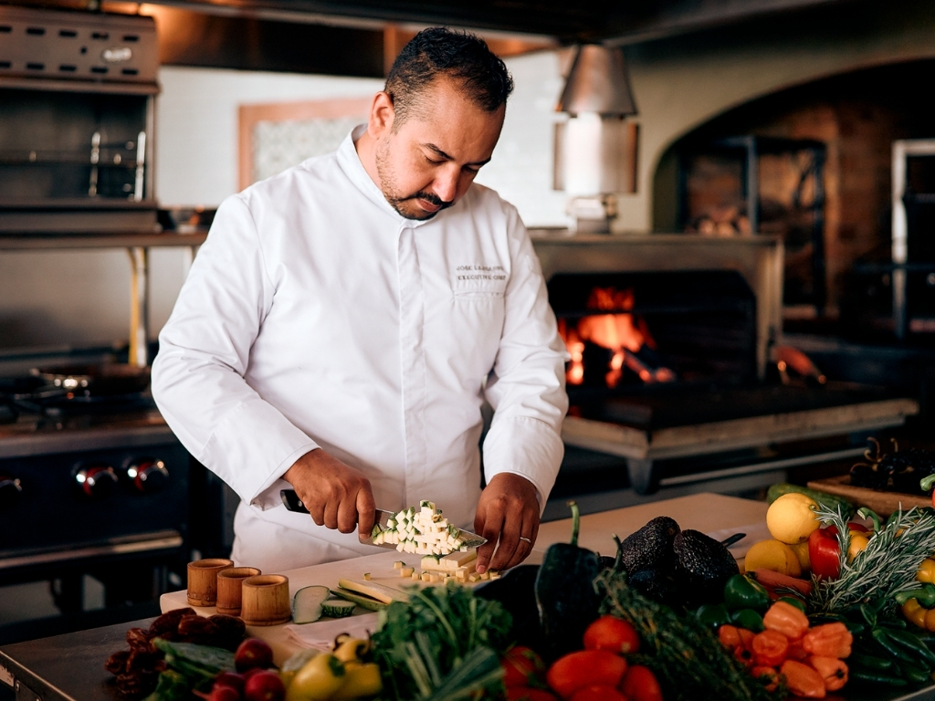 Hacienda del Mar Los Cabos executive chef José Lazcarro Quiroz